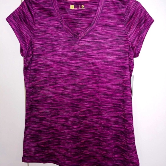 Xersion Women's Vibrant Purple Short Sleeve Tee - Picture 4 of 4